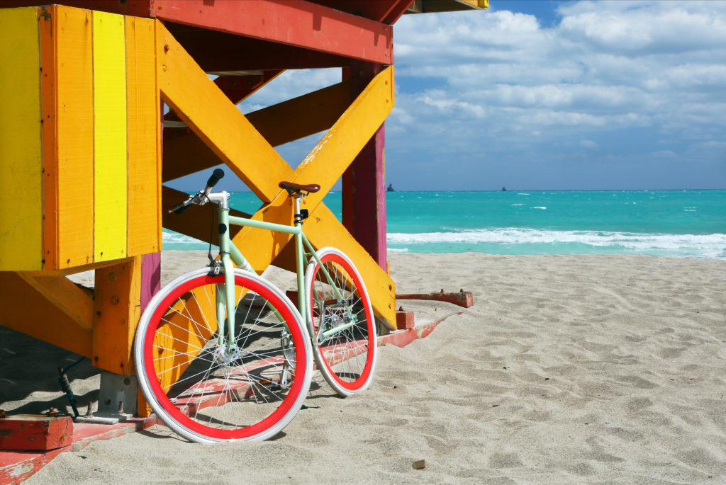 Bicicleta para tour Miami